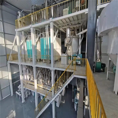 100tons factory complete oatmeal mill machine plant