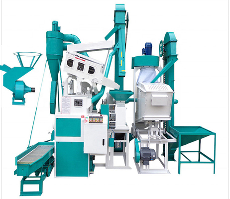 Rice Mill Rice Production Equipment Easy Operation Combined Rice Mill Machine For Home Use