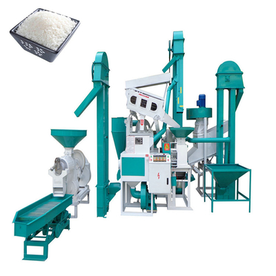 Easy Operation Domestic Rice Mill Production Line Grain Processing Machinery With Price