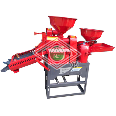 Hotels 2 In 1 Combination Machine Rice Mill Cleaning And Crusher High Efficiency Vibrating Screen