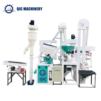 Household Smart Automatic Food Machine QIC Group  Line Small Combined Rice Mill