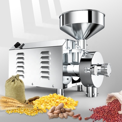 Factory Flour Mill Rice Grinder Nut Grain Grinding Machine Grain Wet Dry Soybean Powder Rice Mill Grain Wet Dry Grinding Machines Small